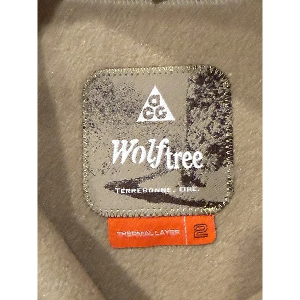 Nike ACG Wolf Tree Half Zip Fleece Top Parachute Beige HJ0237-297 Womens L